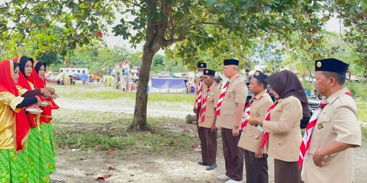 Pembukaan Kegiatan Pendidikan dan Pelatihan Instruktur Muda (PPIM) Gugus Depan 22.305-22.306 Pangkalan Pondok Modern Darussalam Gontor Ittihadu-I-Ummah Poso